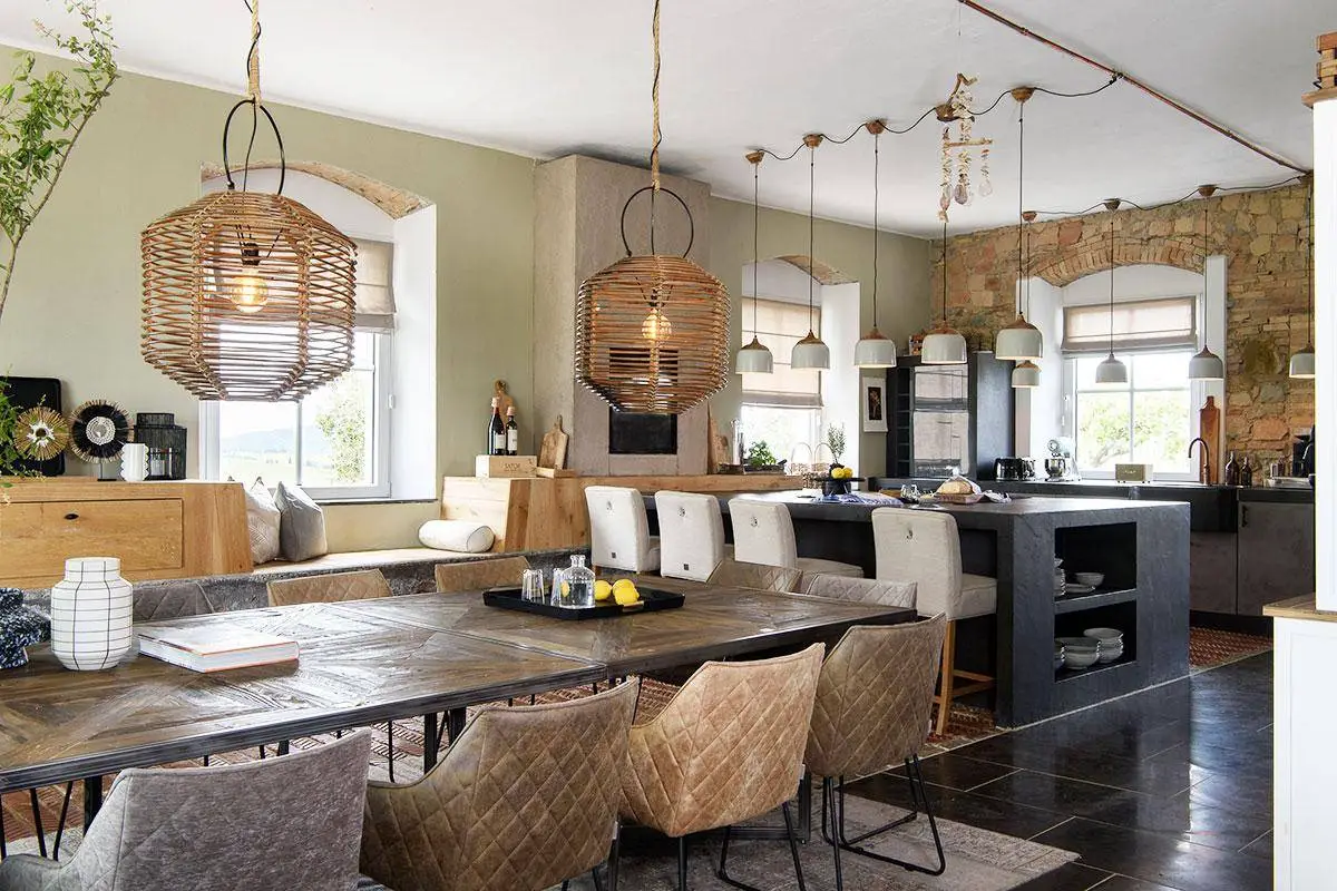 托斯卡纳乡村现代风格老农舍改造-5