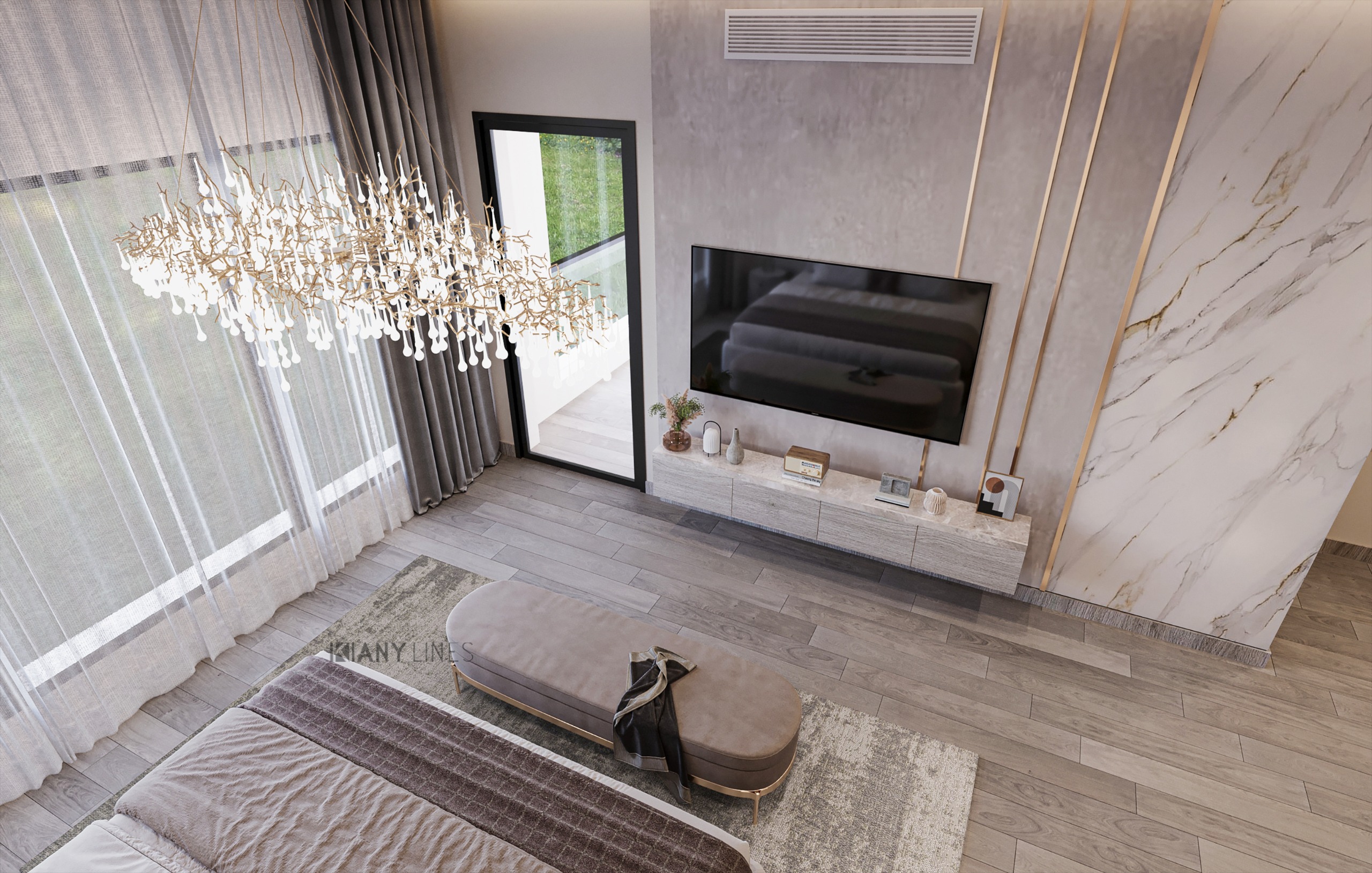 Luxurious Master Bedroom-5