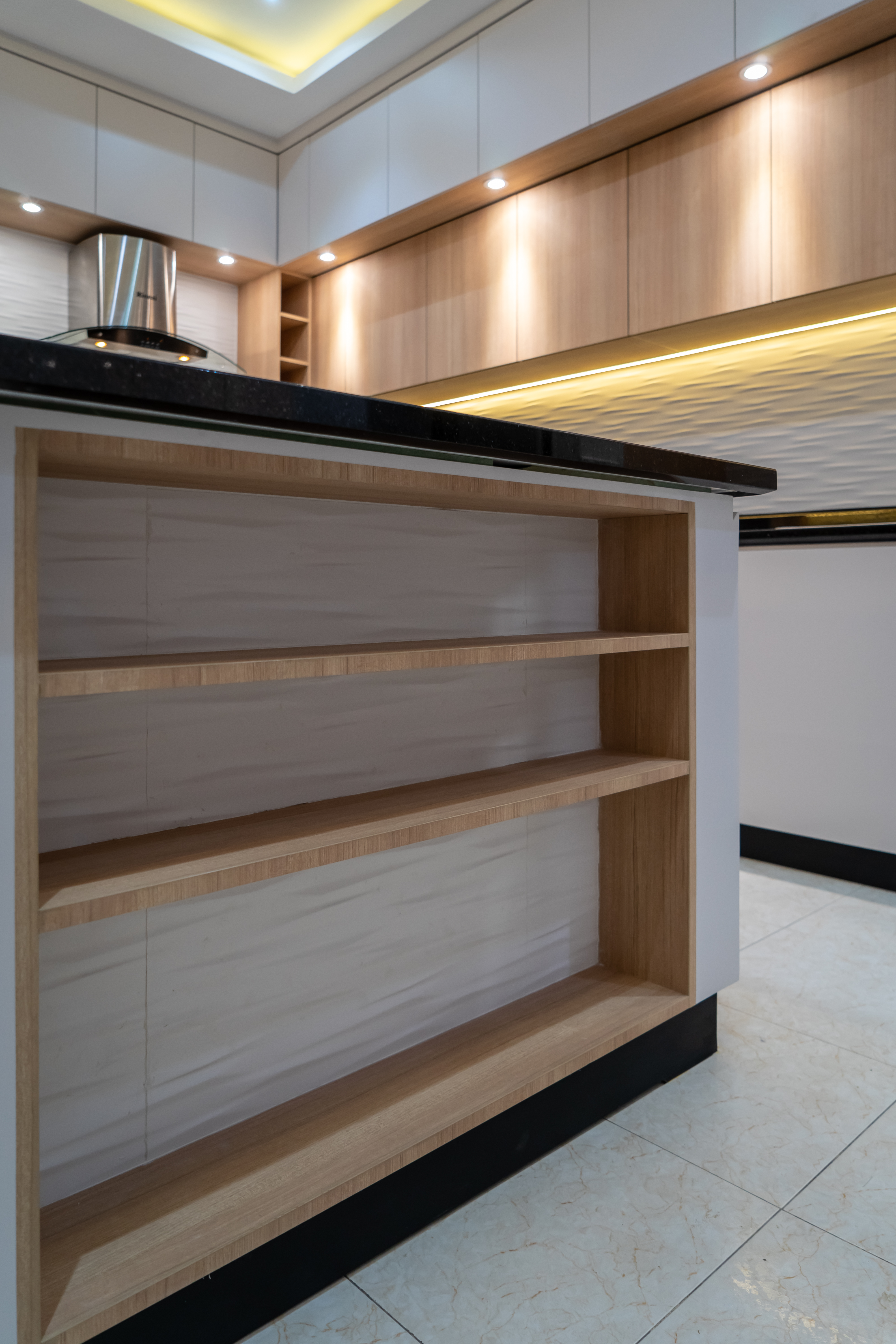 Monochromatic Kitchen-12