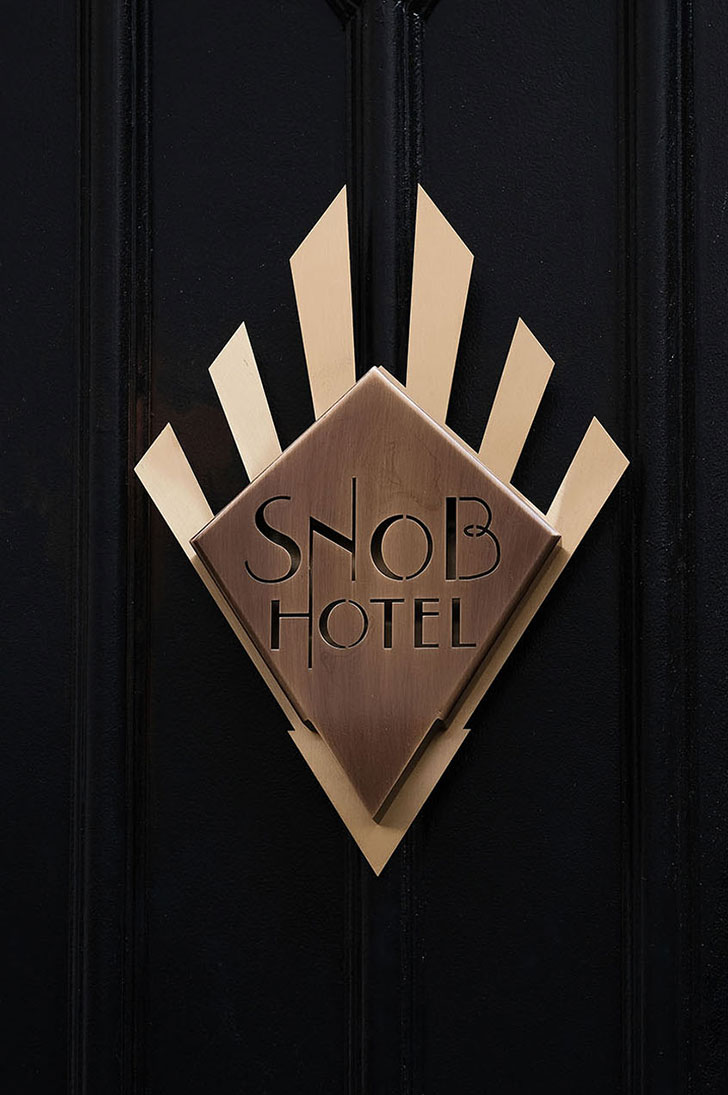 暗色调的魅力 | 巴黎 Snob 酒店-3