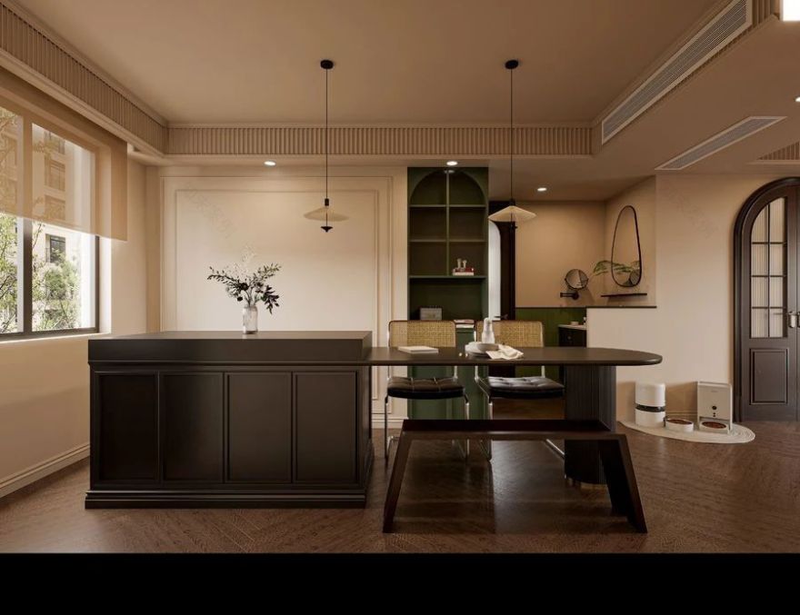 中古风室内设计案例集丨中国沈阳丨鱼 ER,安森视觉,鸿烨表现,笑笑表现,hao123 集锦,桃子甜茶等-14