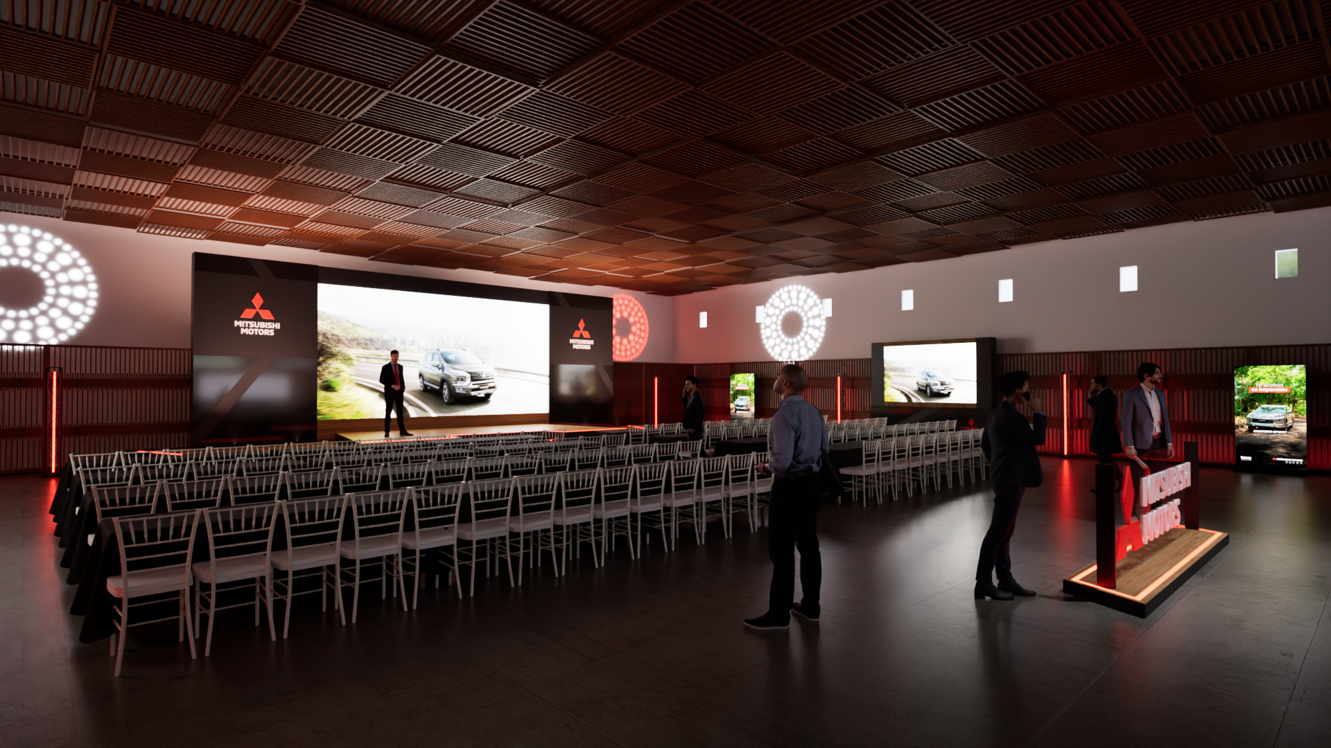 Mitsubishi Kick  Off Meeting场地设计与制作丨墨西哥墨西哥城-15