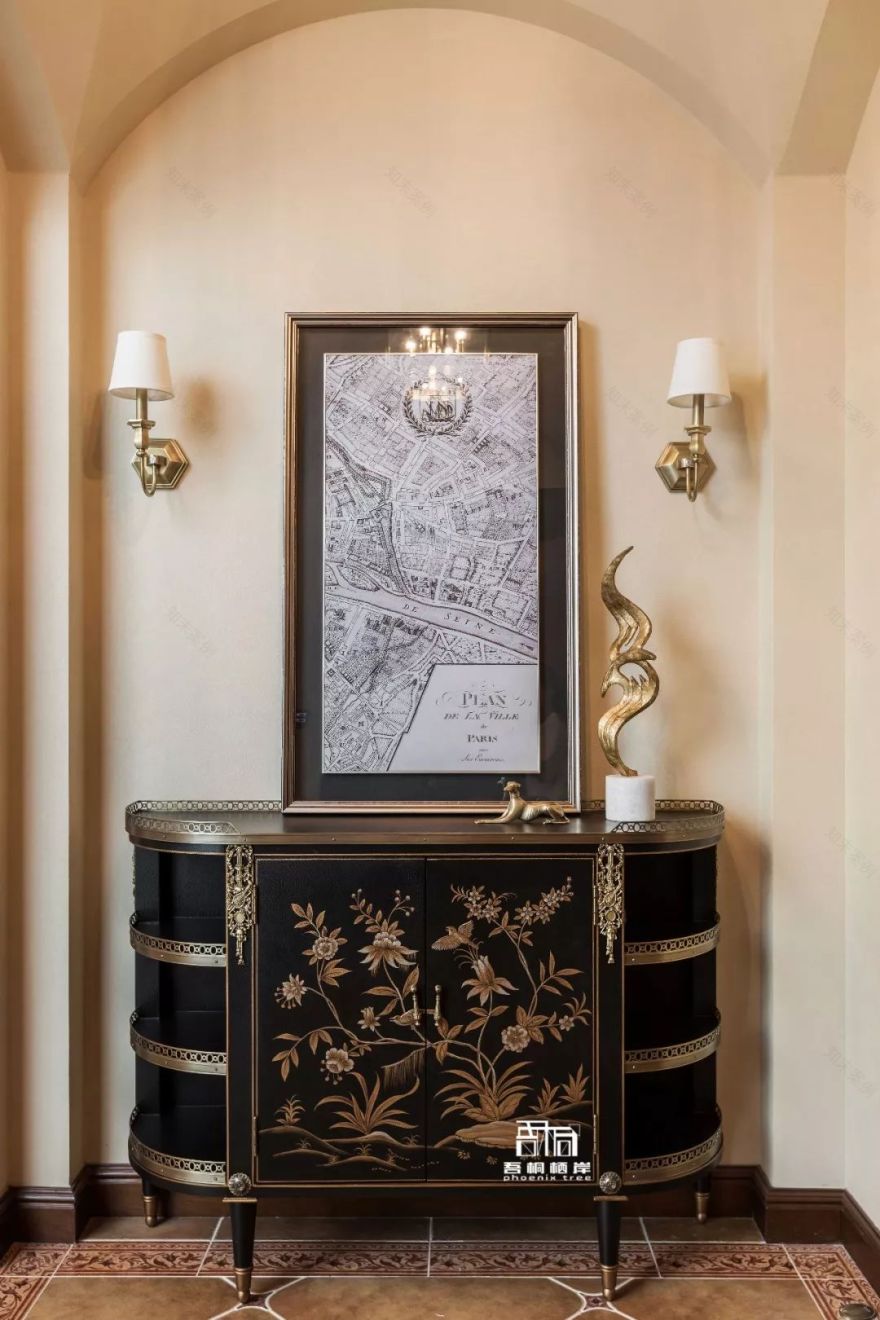 武汉梦湖香郡溪墅,美式庄园风情的家-10