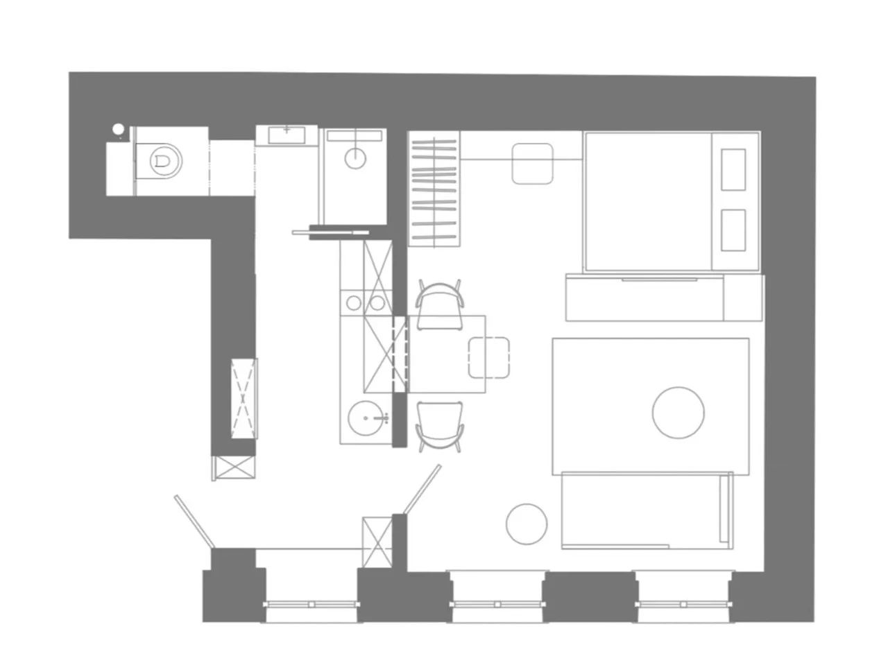 35㎡小宅设计-25