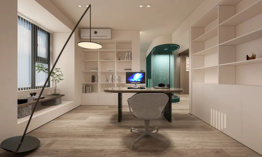 现代东方主义,南开•盈秀园 80㎡住宅设计丨末那识-19