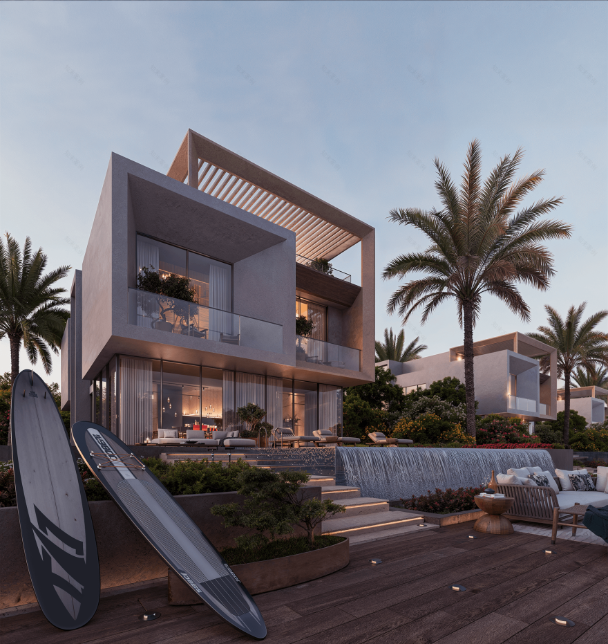 瑟拉亚岛·阿祖拉别墅丨阿联酋迪拜丨XBD COLLECTIVE-24