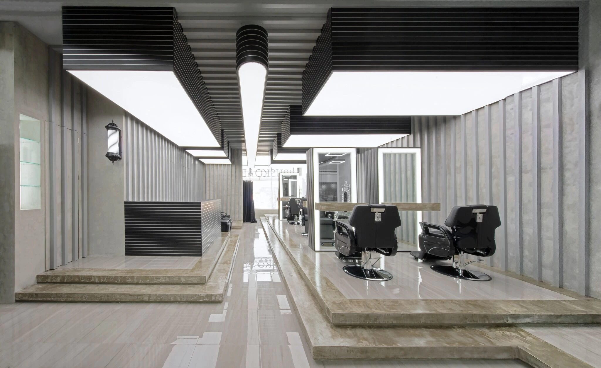 Brusko Barbers 理发店丨菲律宾马尼拉丨Archetype Architecture-13