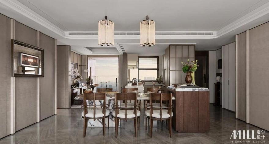 武汉万科·东合中心148m²&124m²样板间丨中国武汉丨深圳市蜜尔室内艺术设计有限公司-57