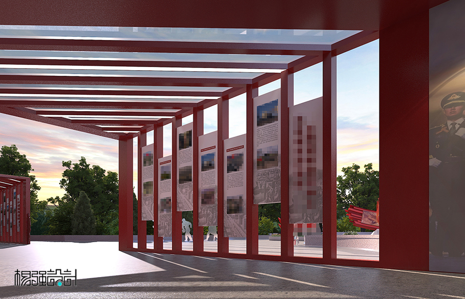 部队-军史文化长廊设计-10
