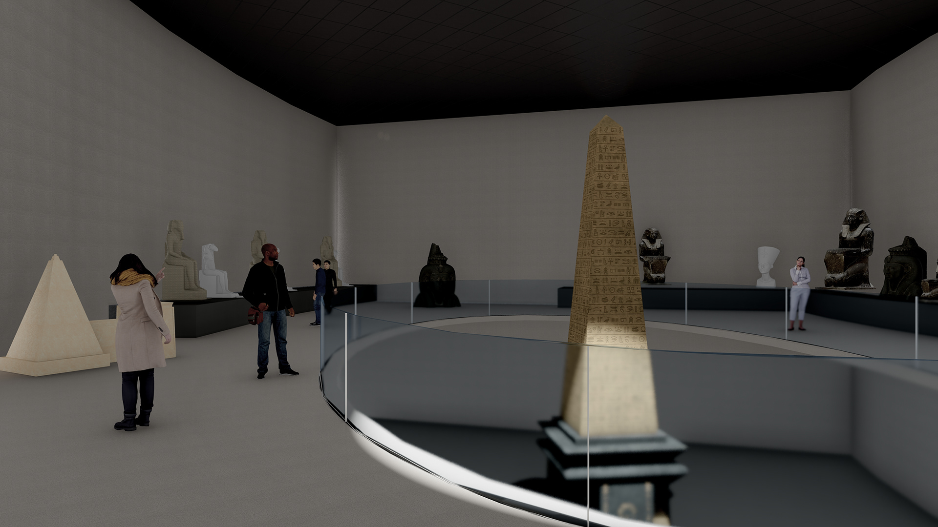 埃及和苏丹博物馆丨亚历山大大学美术学院建筑系-12