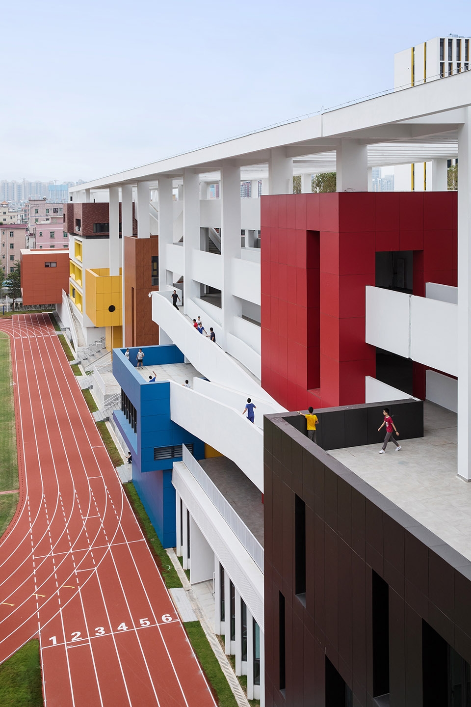 华中师范大学附属龙园学校 | 绿色校园，互动空间-40