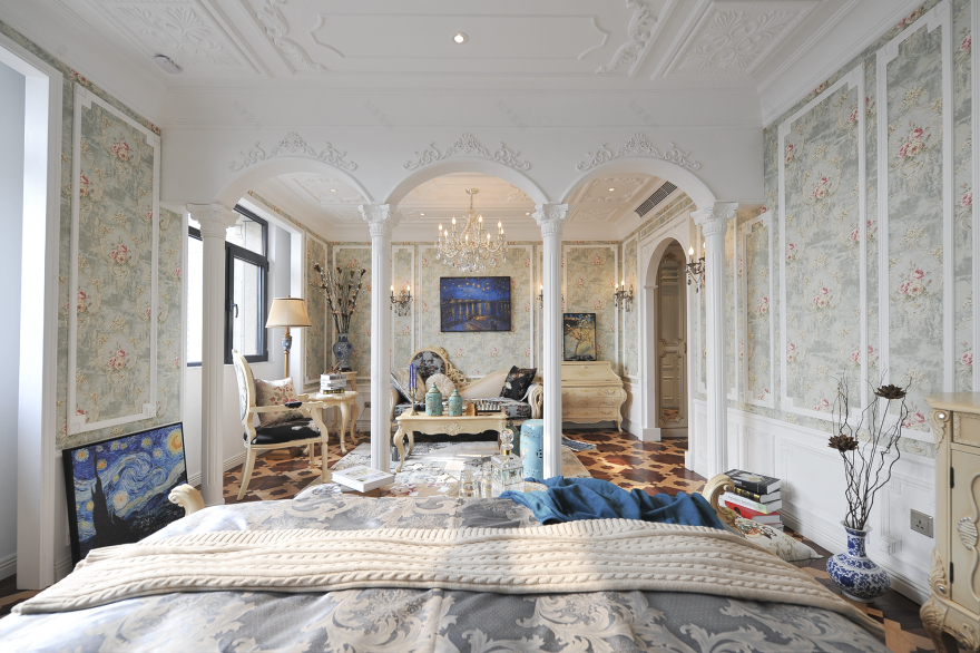 法式贵族风住宅的田园气息-19