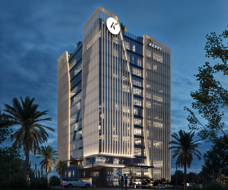 埃尔比勒办公塔楼外观丨Horizons A.E.-21