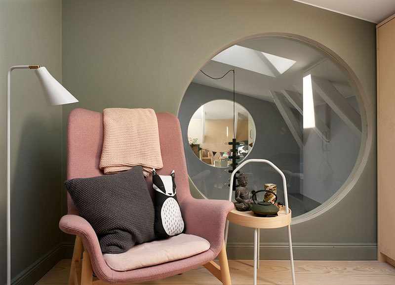 瑞典绿意盎然的前教堂住宅-23