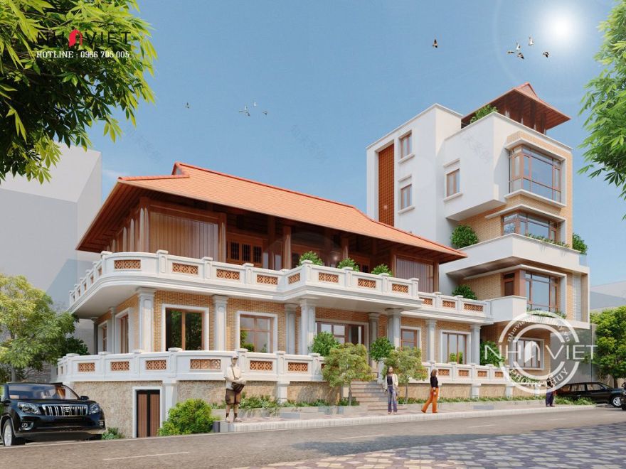 河内住宅与教堂结合项目丨越南河内丨越南风水住宅建筑设计团队-9