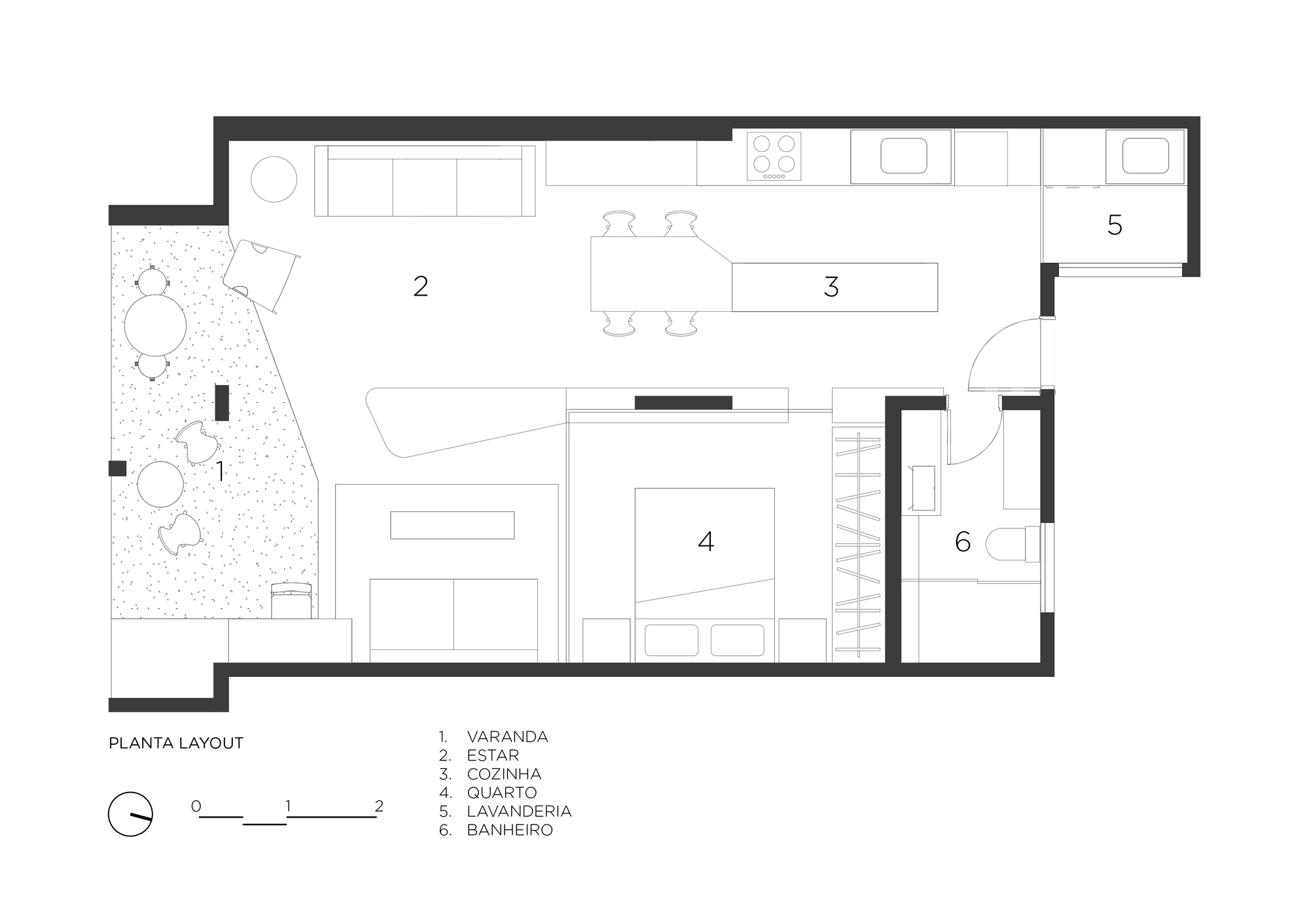 普拉萨公寓丨巴西圣保罗丨EIXO Z arquitetos-20