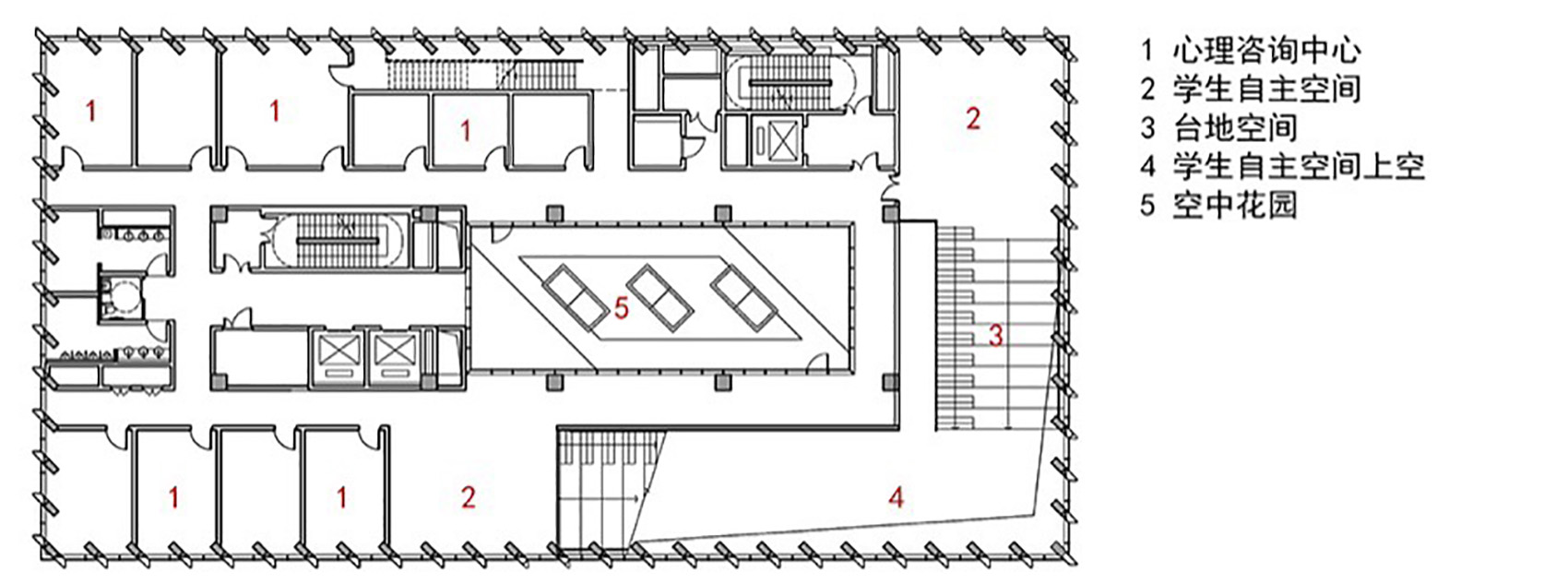 同济大学艺嘉楼（嘉定校区学生活动中心）丨中国上海丨同济大学建筑设计研究院（集团）有限公司 麟和建筑工作室-113