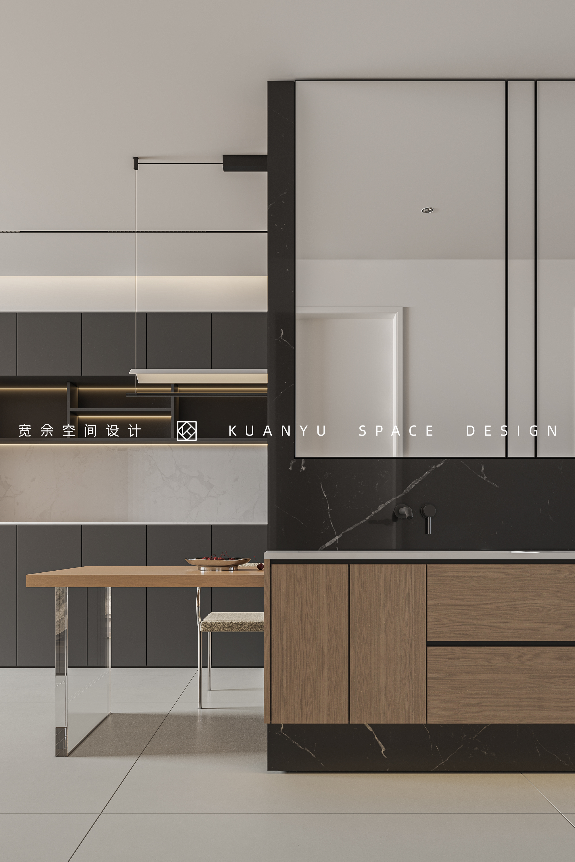 新城璞樾和山室内设计丨中国常州丨宽余空间-7