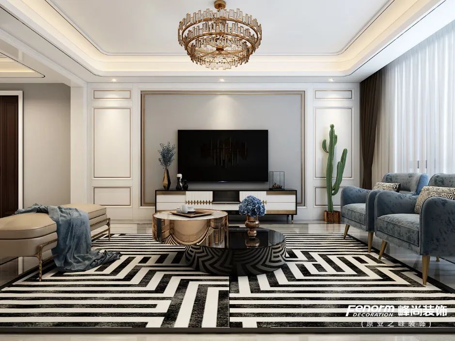 峰尚装饰季曼案例 | 理想家之绿色和谐空间-20