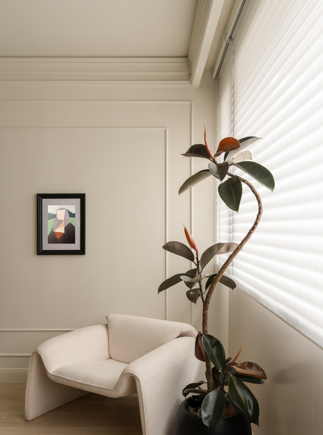 餐厨一体大洄游感知极简法式的浪漫与轻盈-22