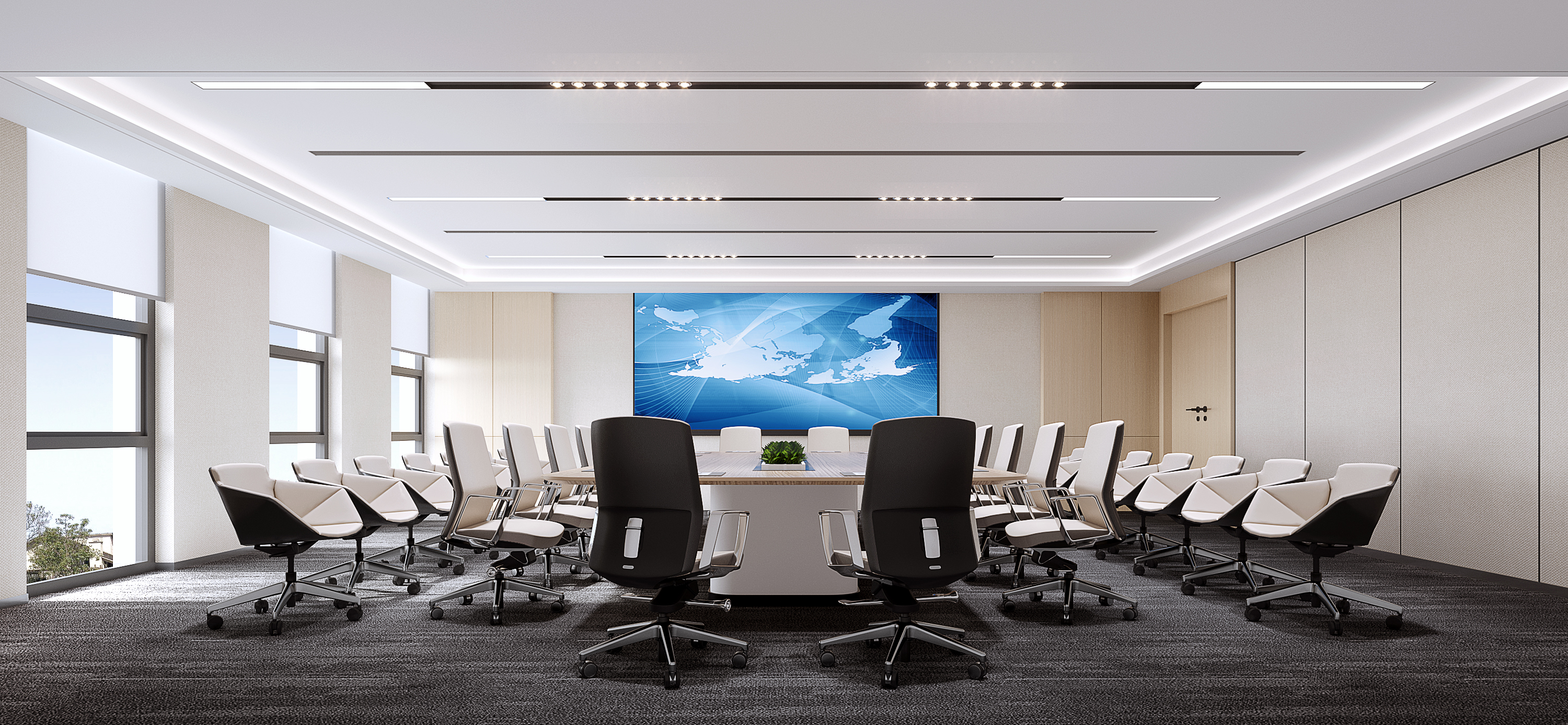 办公楼配套空间设计-7