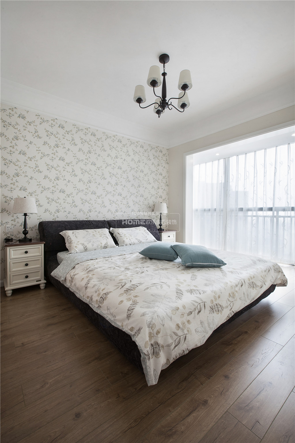 昆明红星紫郡现代美式家居设计-28