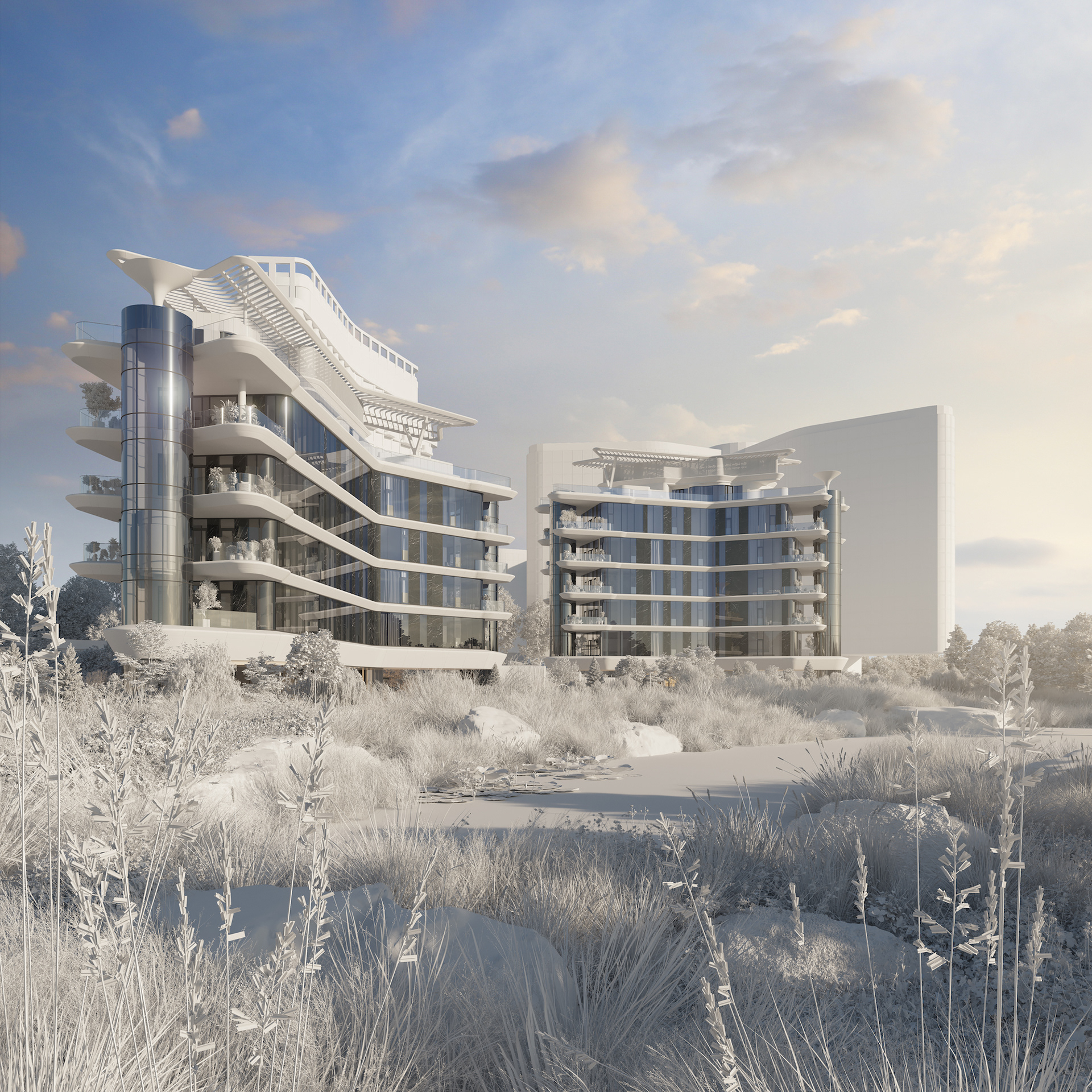 The Island 住宅小区丨Photoreal3D-3