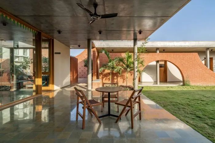 印度多层空间绿色办公室-5