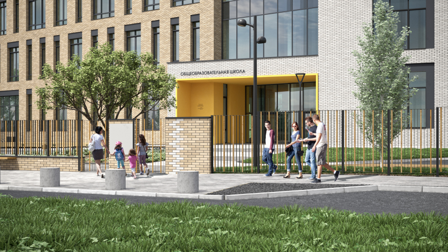 学校景观设计丨俄罗斯诺夫哥罗德丨LAMP-27