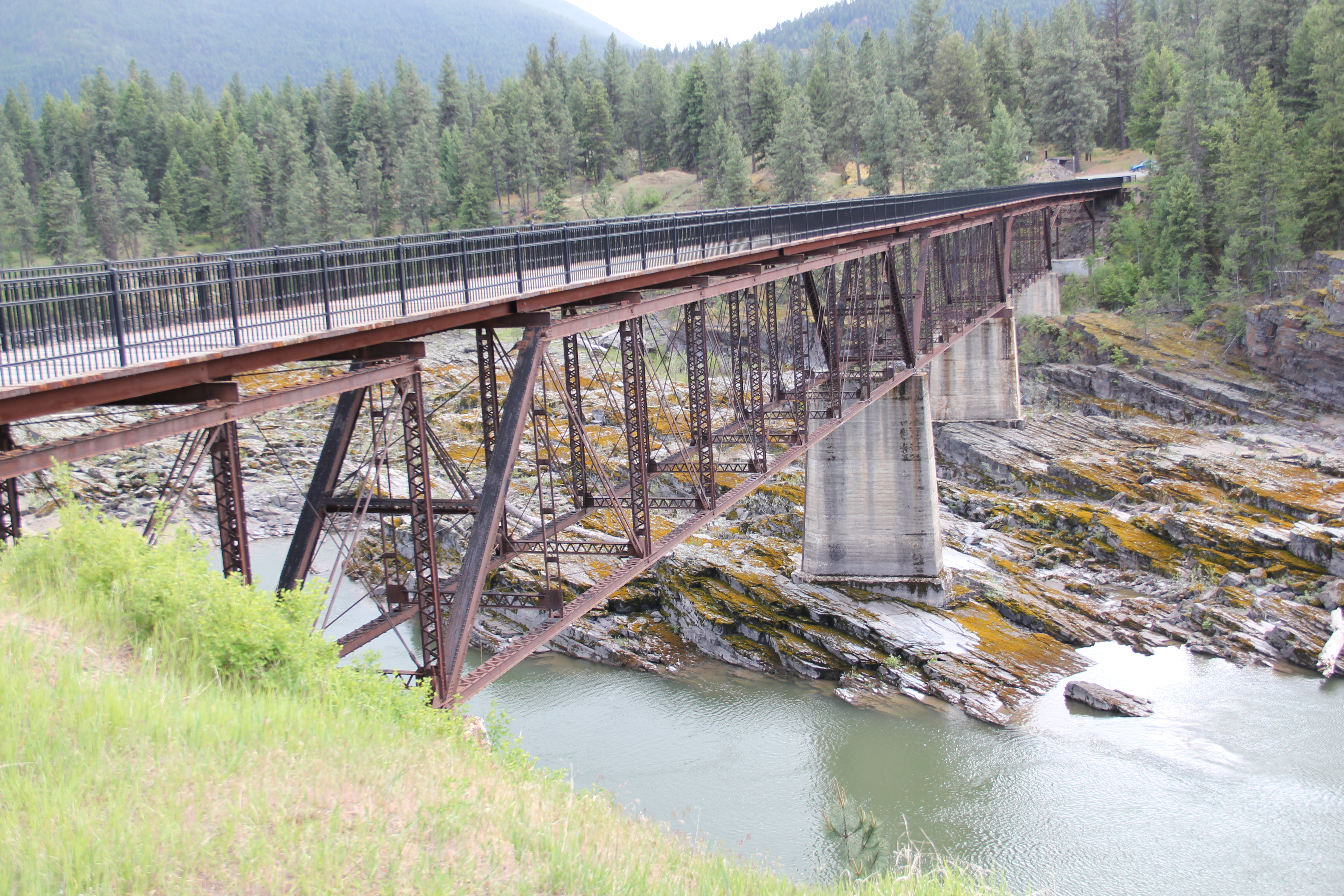 汤普森瀑布市高桥修复及公园开放项目丨美国蒙大拿-2