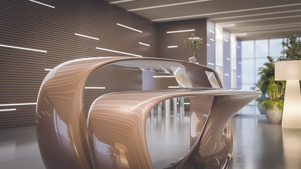 有机生长——Drevva 接待桌的设计魅力-7