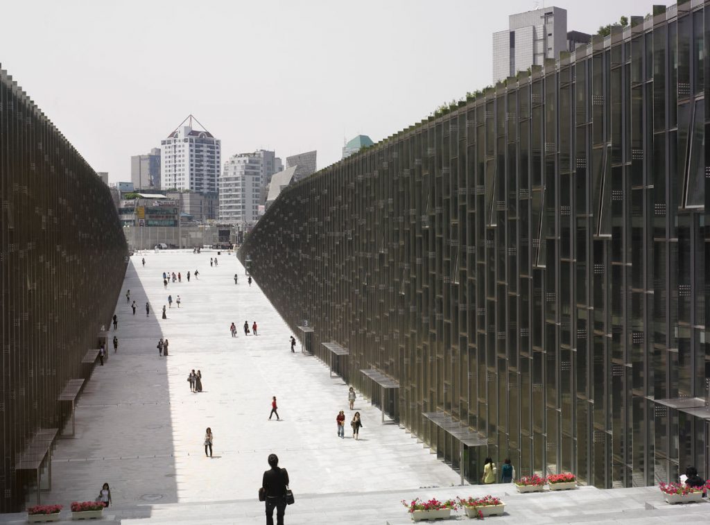 首尔梨花女子大学学生生活大楼丨韩国首尔丨Dominique Perrault-33
