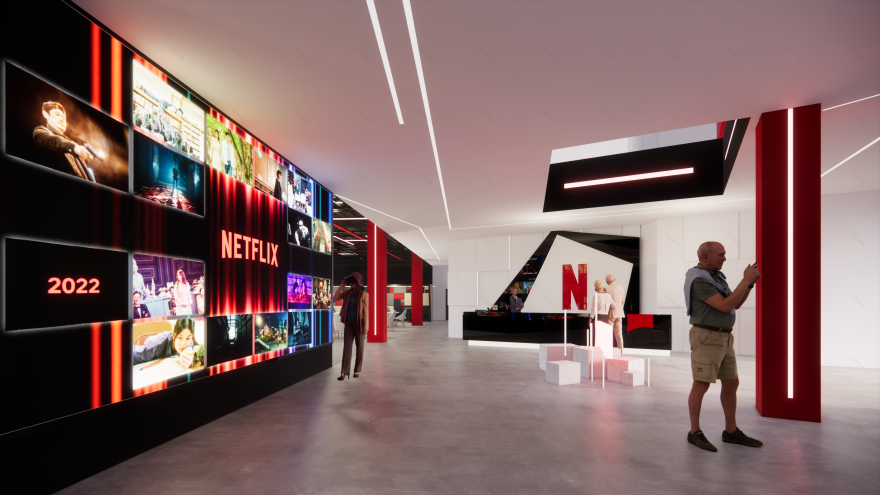 NETFLIX OFFICE 室内设计丨美国辛辛那提丨Tue Nghi,Tu Suong,Hong Nhun-8