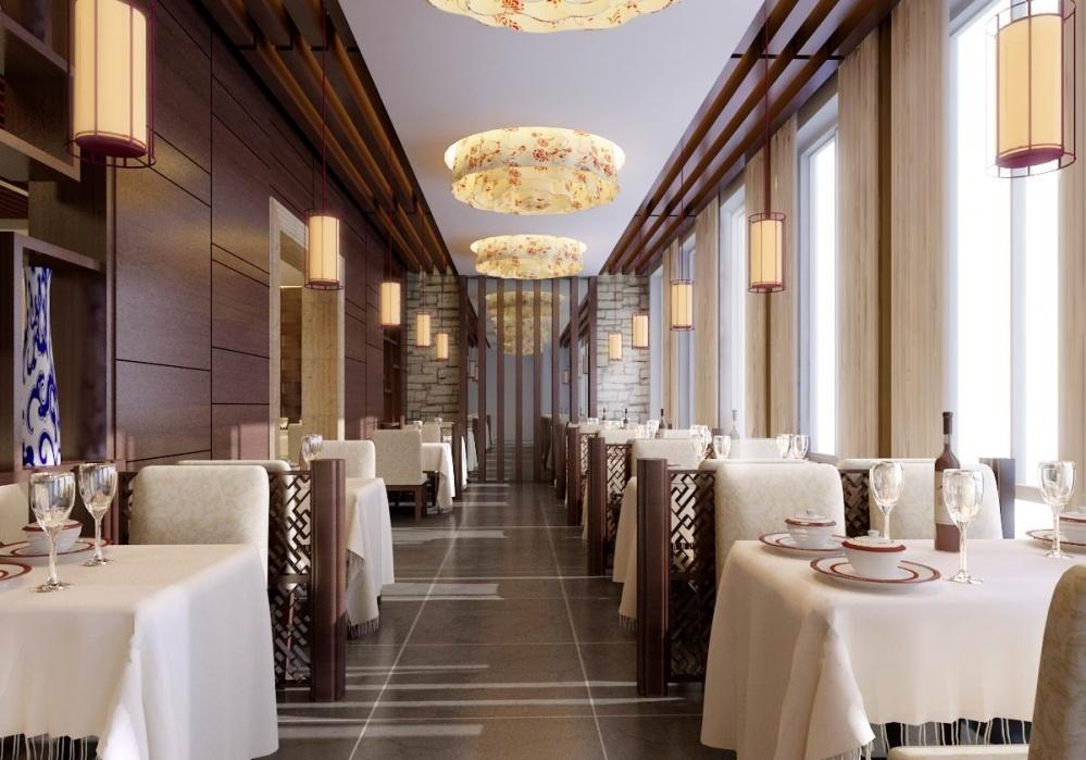 巴蜀风川菜馆餐饮设计项目-0