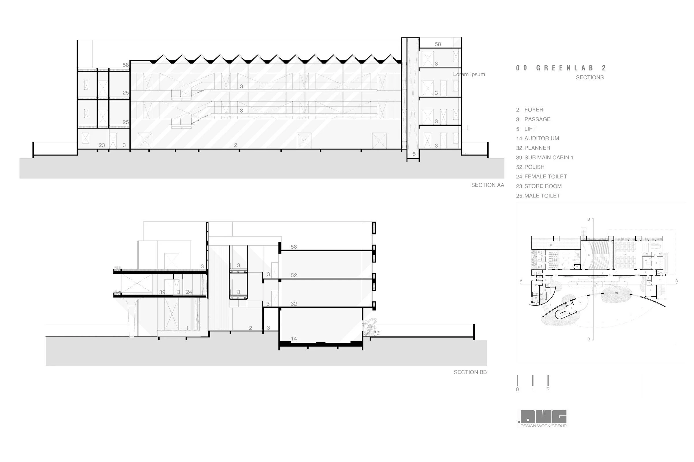 格林莱布钻石工厂大楼丨印度丨Design Work Group  DWG-54