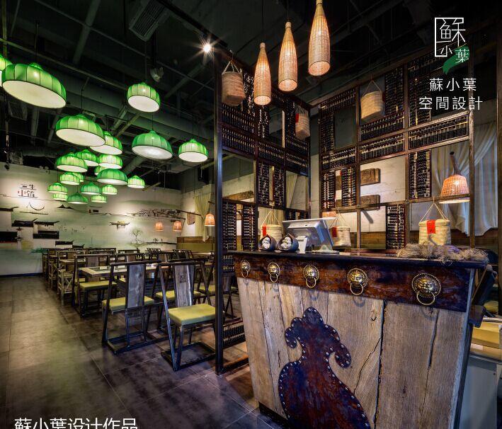 苏小叶设计丨中餐厅【三生小筑】 | 老苏式情怀融入现代空间-4