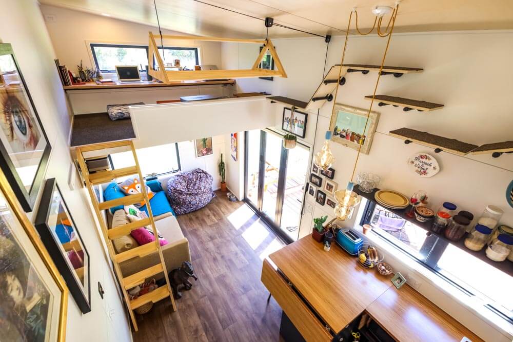 新西兰30平方米离网两层小房子-17