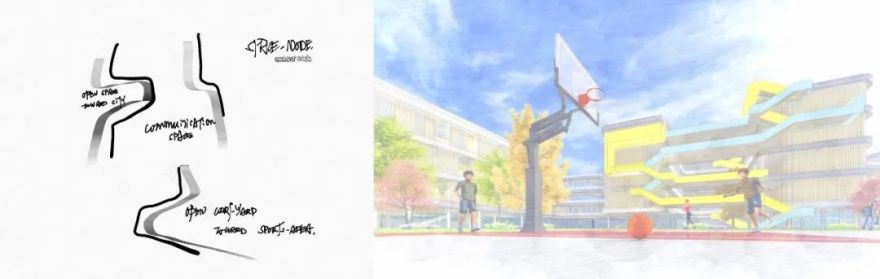 自由理想的“花园城堡”·济南北康初中教育建筑群落丨中国济南丨UA尤安设计-53