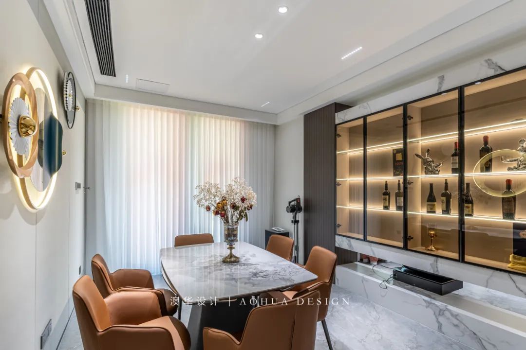 澳华大宅 · 现代简约叠墅设计丨澳华设计师张新发-23