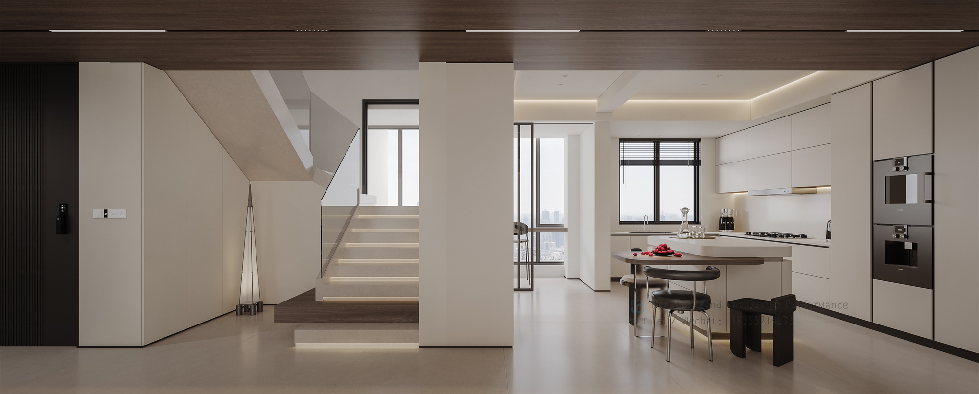 意式极简大平层，艺术和趣味的平衡与融合-6