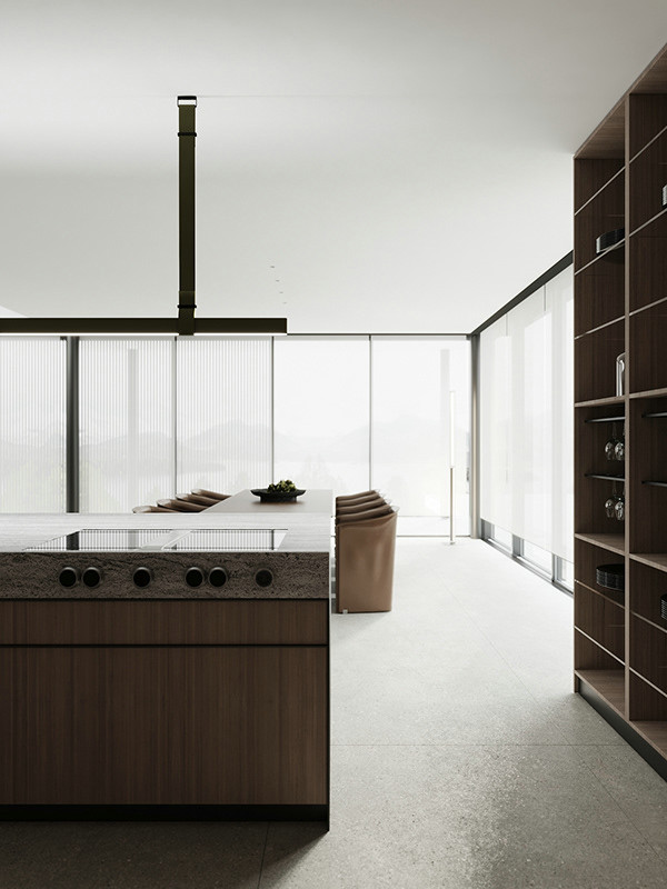 简约风大平米住宅设计 超精致！-12