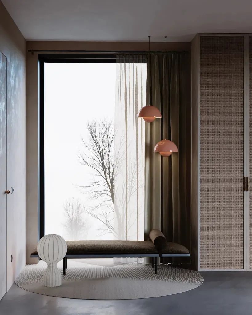 500㎡联排别墅,现代东方诗意空间丨东易日盛北京原创别墅分公司-11