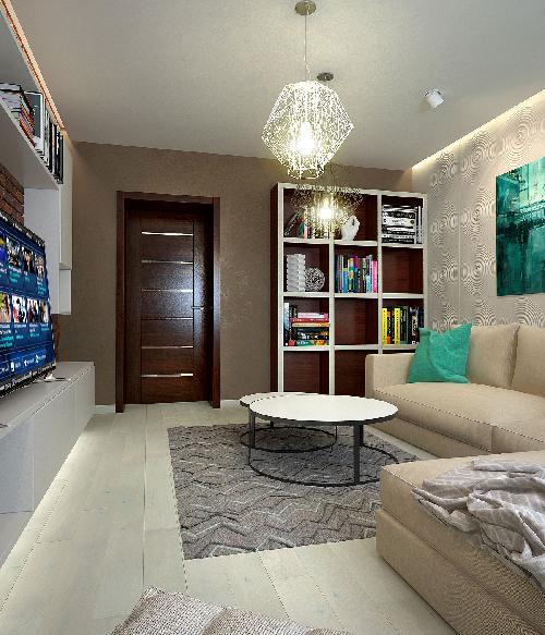 82平米公寓设计项目(风格为构成主义)-22