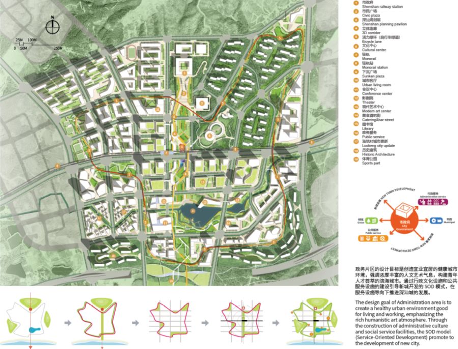 深汕健康城 | 打造一体化交通枢纽与活力城市空间-37