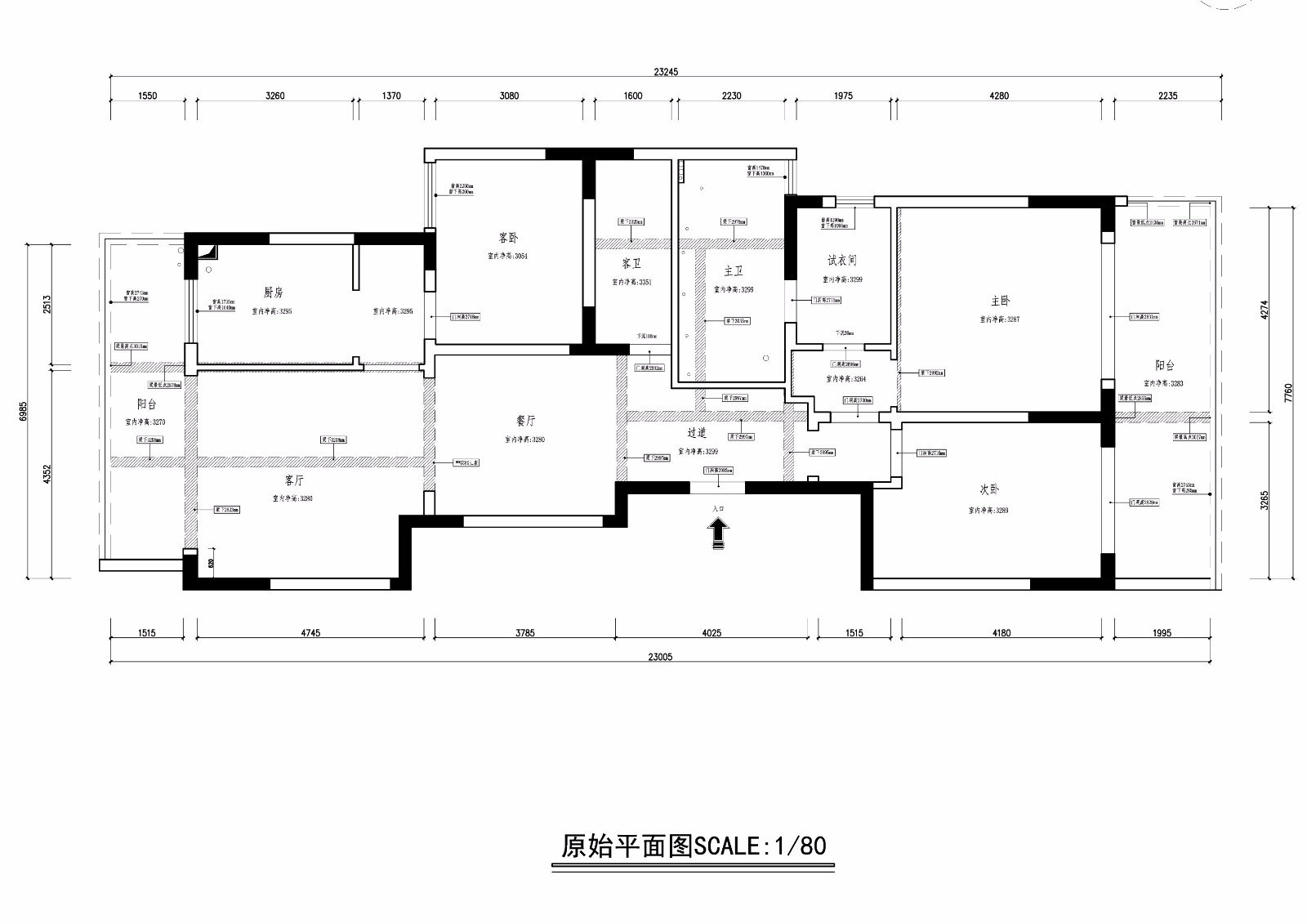 南京180㎡现代家装-22