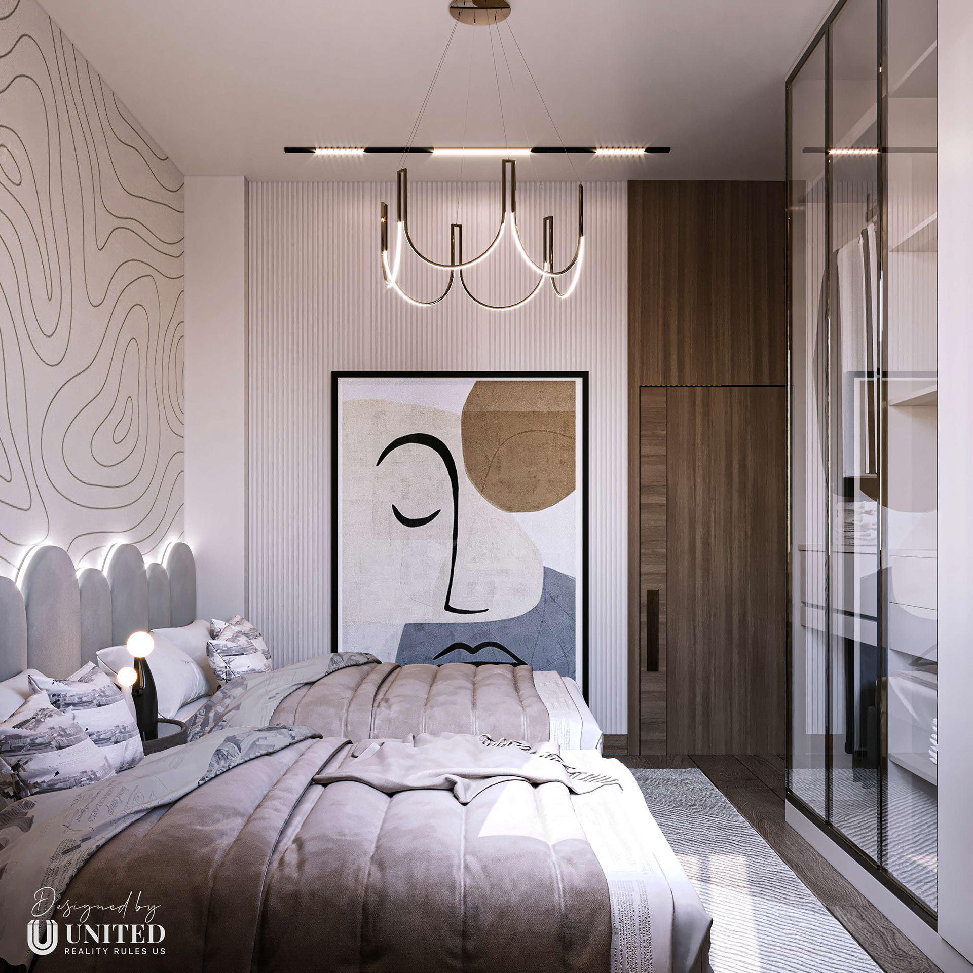 Neoclassic Apartment 室内设计丨埃及-38