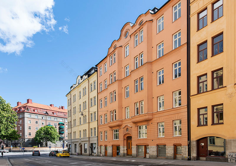 瑞典温馨女性公寓,弧形设计成亮点-37