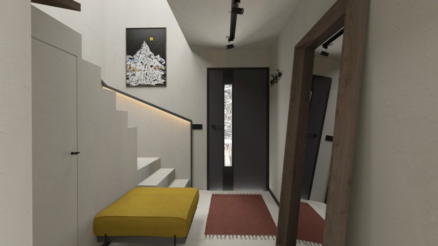 山区小屋室内设计-1