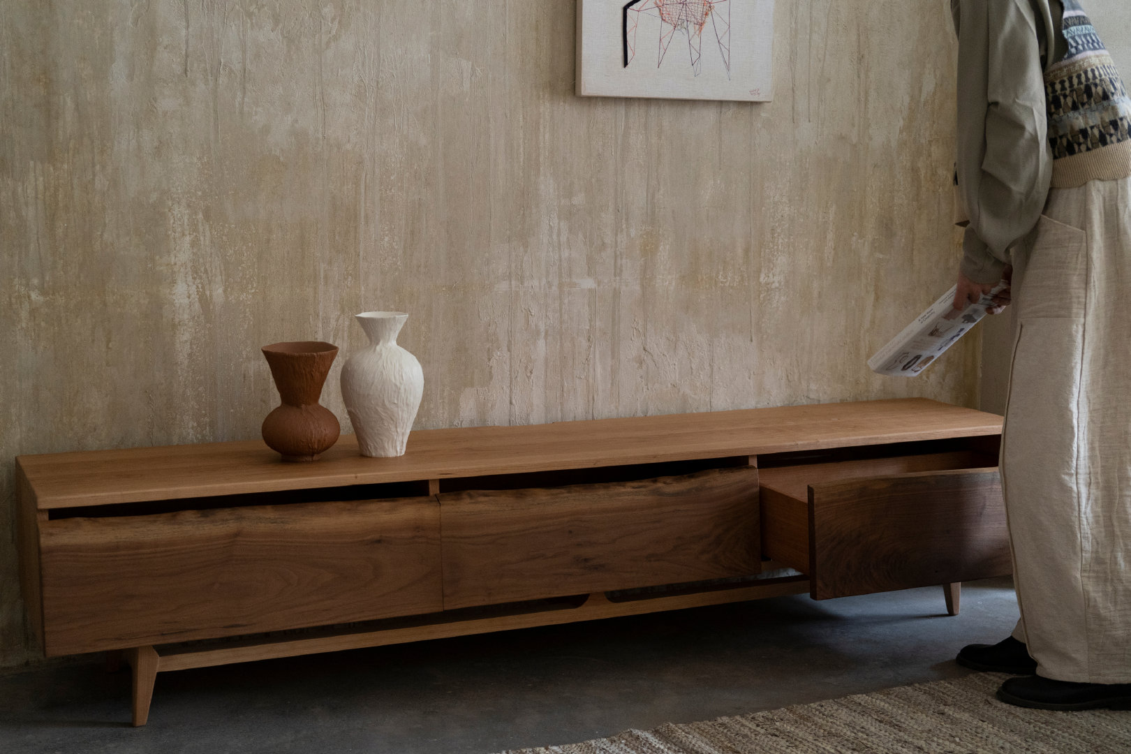 自然边·电视柜丨山隐造物-8