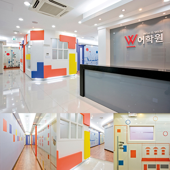 五彩斑斓的儿童英语学校设计-1